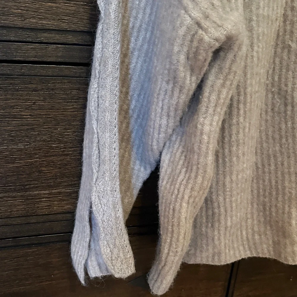 3.1 Phillip Lim Ribbed Beige Turtleneck Sweater - Picture 4 of 7